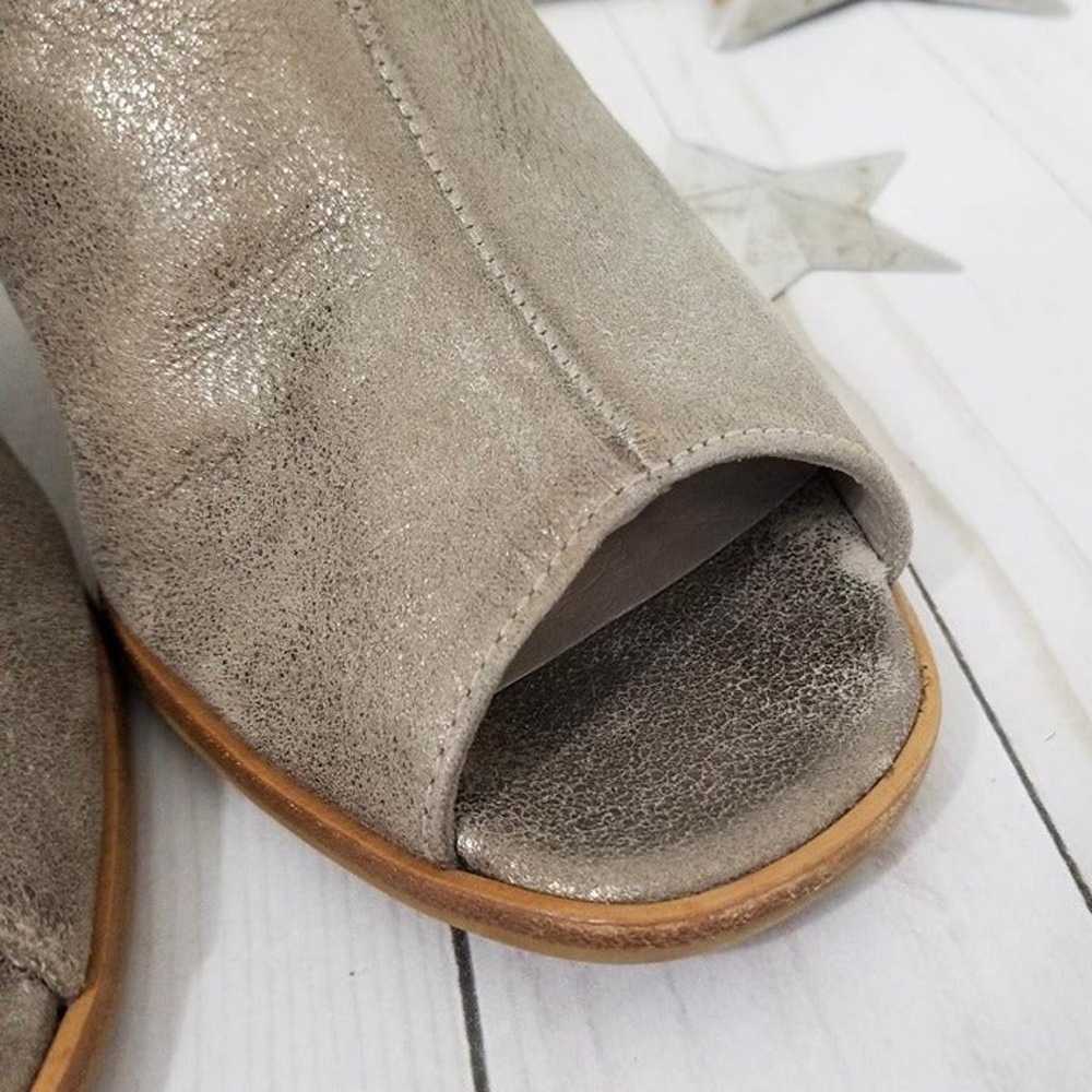 Paul Green Cayenne open toe booties metallic 7 - image 7