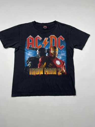Ac/Dc × Band Tees × Rock T Shirt Vintage AD/DC Ir… - image 1
