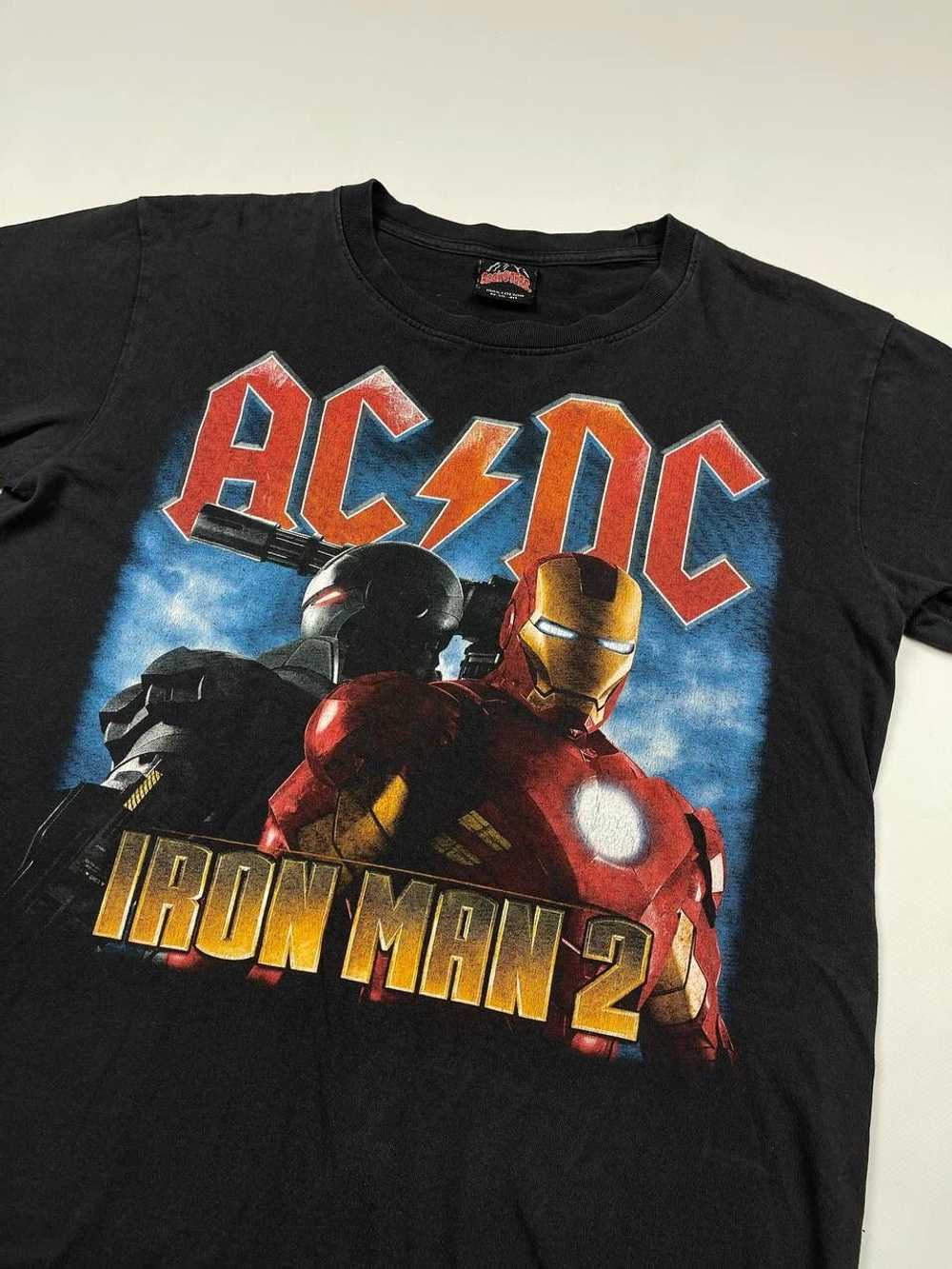 Ac/Dc × Band Tees × Rock T Shirt Vintage AD/DC Ir… - image 2