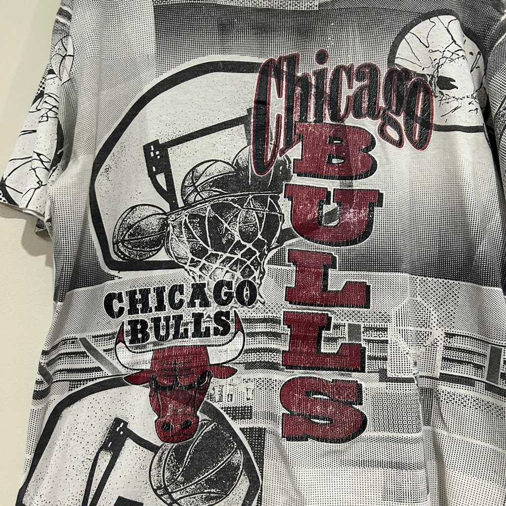 Other Vintage Chicago Bulls All Over Print Tee Sh… - image 3