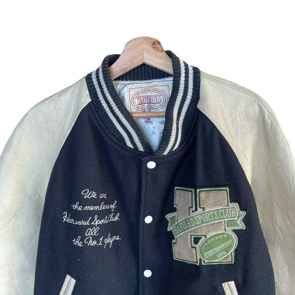 Harvard × Oldvarsity/Stadium × Varsity Jacket 90s… - image 10