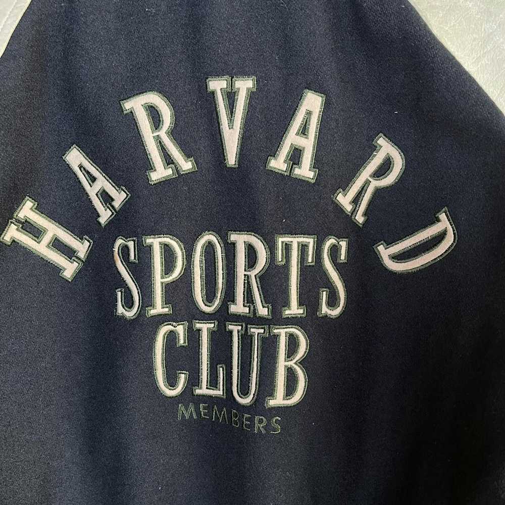 Harvard × Oldvarsity/Stadium × Varsity Jacket 90s… - image 3