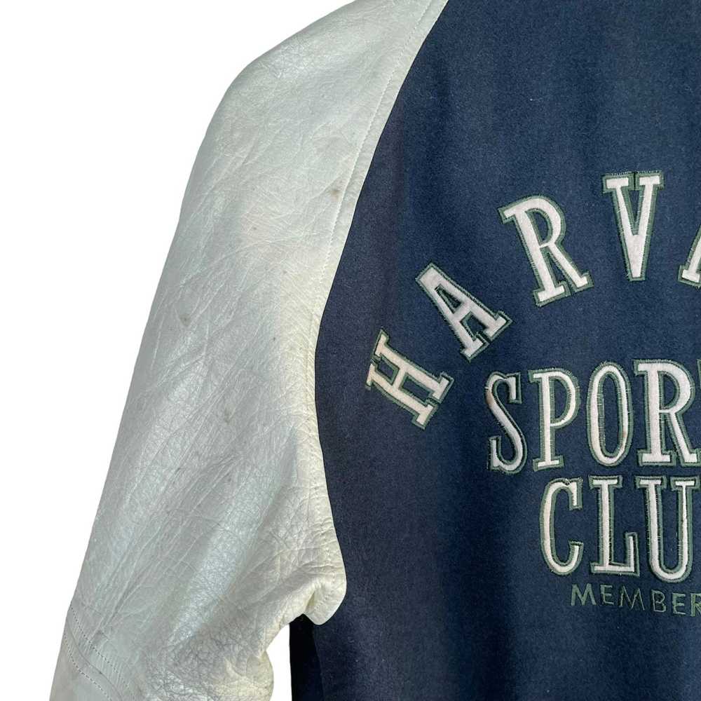 Harvard × Oldvarsity/Stadium × Varsity Jacket 90s… - image 4