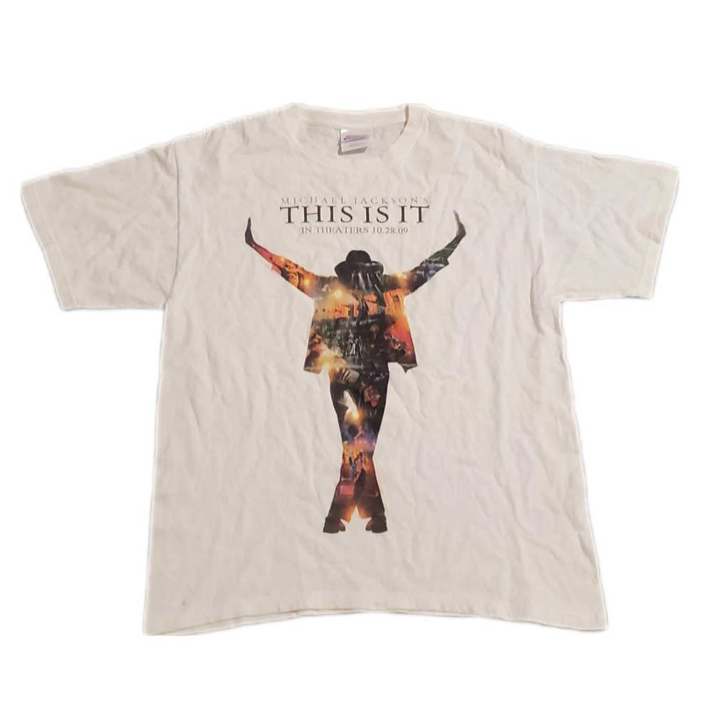 Band Tees × Vintage 2009 Michael Jackson This Is … - image 1