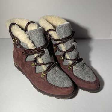 Sorel Sneakchic Women’s Alpine Winter Boots Lace … - image 1