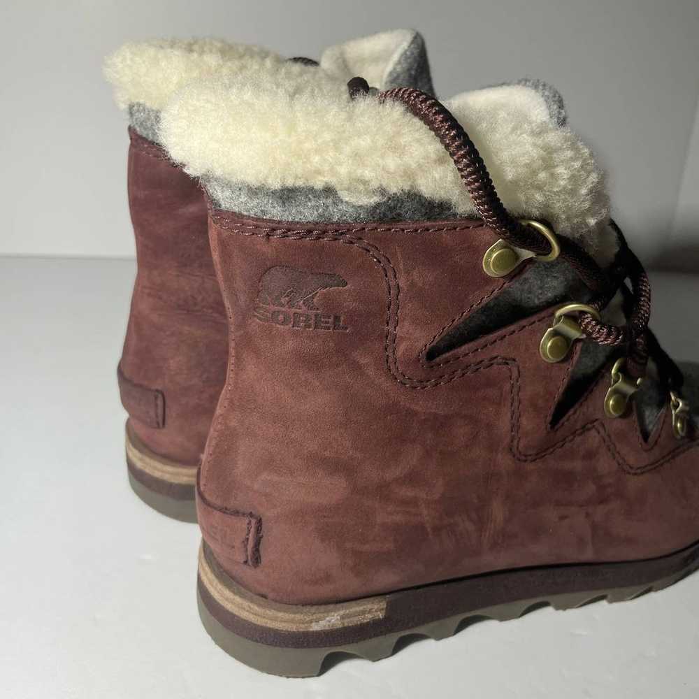 Sorel Sneakchic Women’s Alpine Winter Boots Lace … - image 2