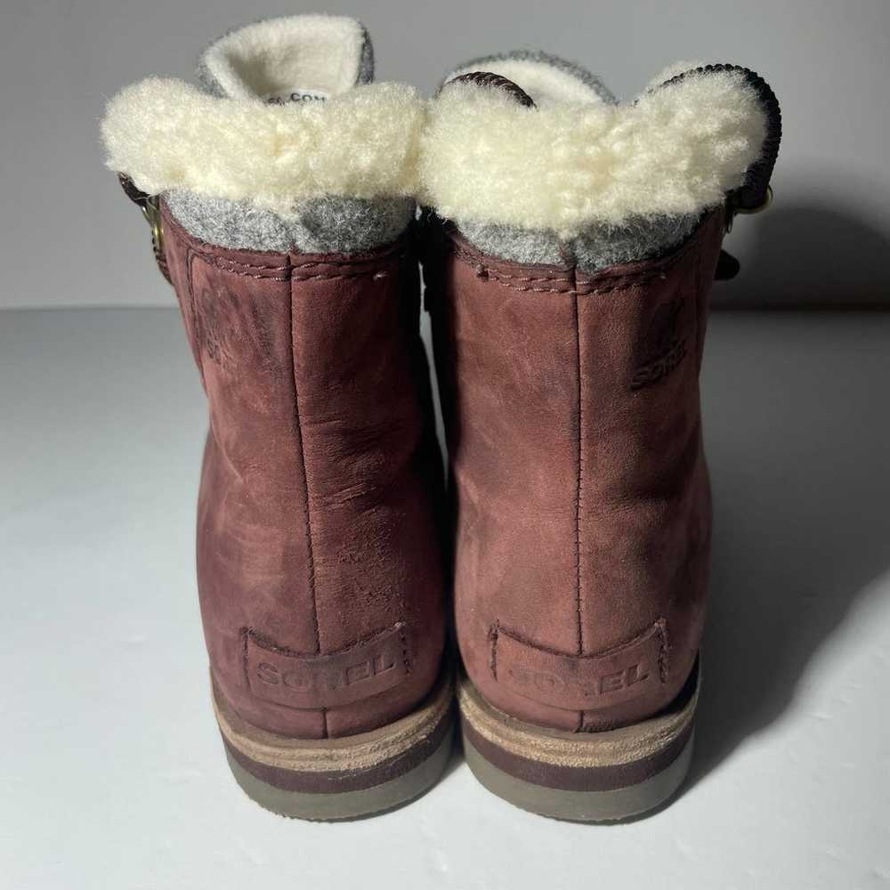 Sorel Sneakchic Women’s Alpine Winter Boots Lace … - image 3