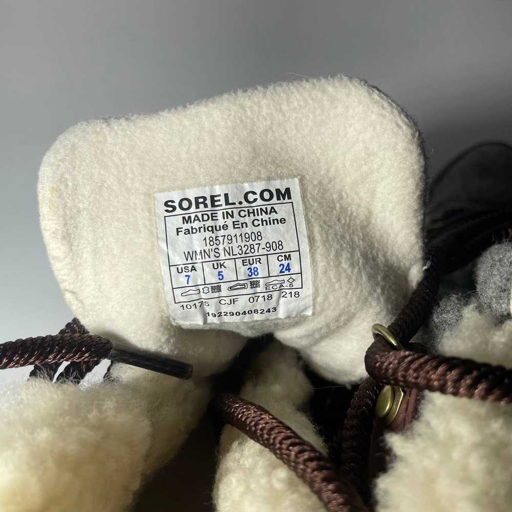 Sorel Sneakchic Women’s Alpine Winter Boots Lace … - image 6