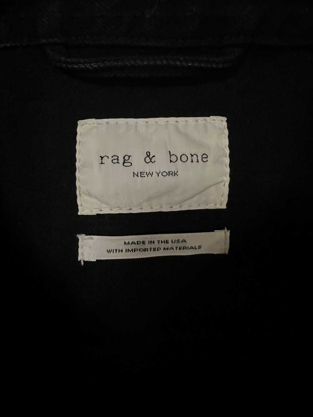 Rag & Bone rag & bone black denim jacket - image 3