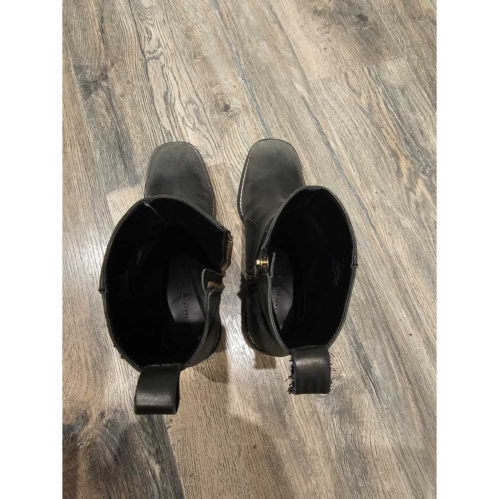 Zara black Motorcycle boots - image 6