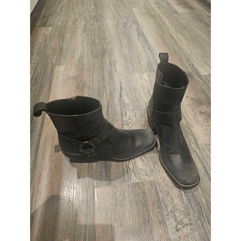 Zara black Motorcycle boots - image 7