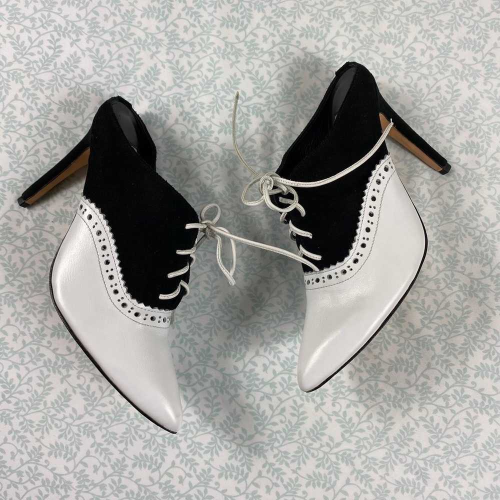 Jasmine Elizabeth Paris 90mm Black And White Heels - image 4