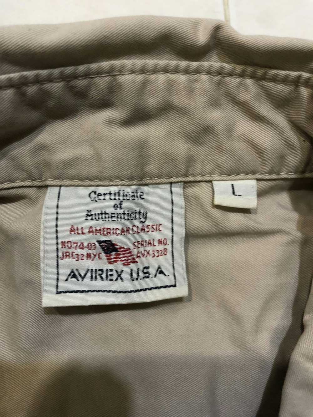 Avirex × Military × Us Air Force Avirex Shirt but… - image 5