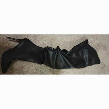 Thigh high Faux Leather Boots