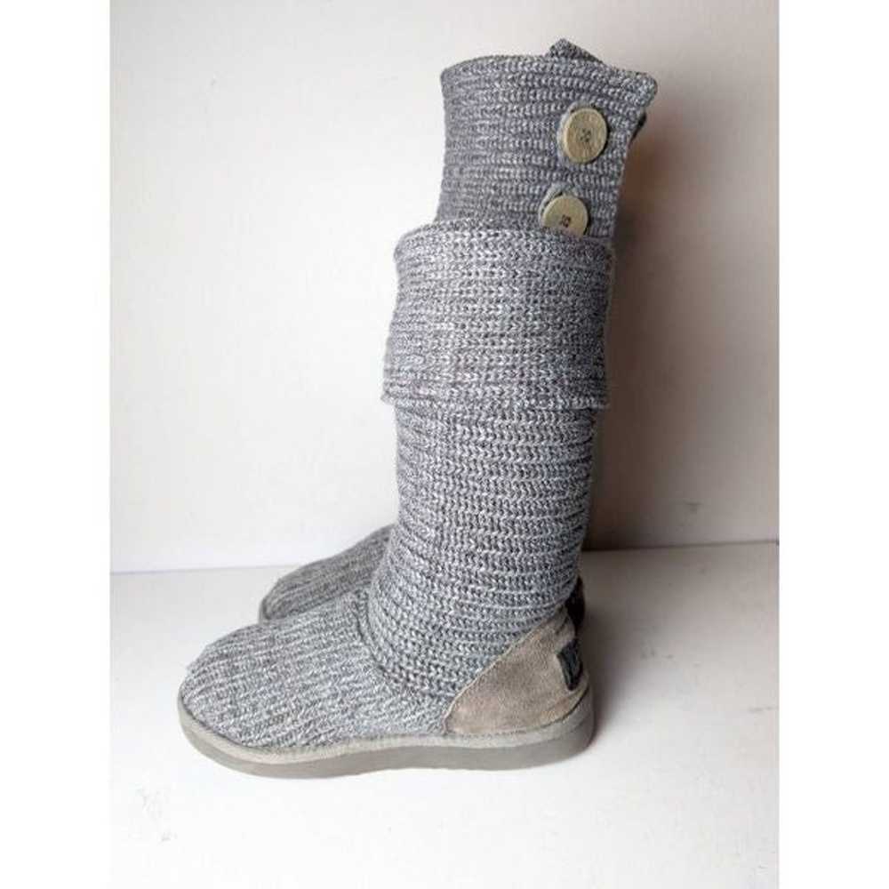 UGG Cardy Tall Knit Winter Boot Size 8 - image 2