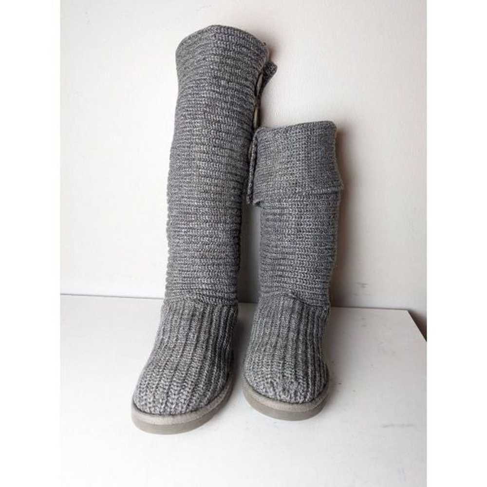 UGG Cardy Tall Knit Winter Boot Size 8 - image 3