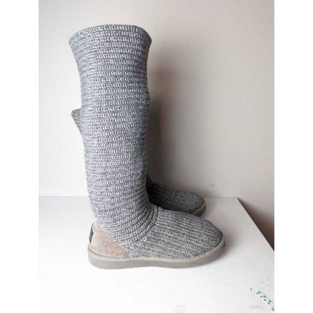 UGG Cardy Tall Knit Winter Boot Size 8 - image 4