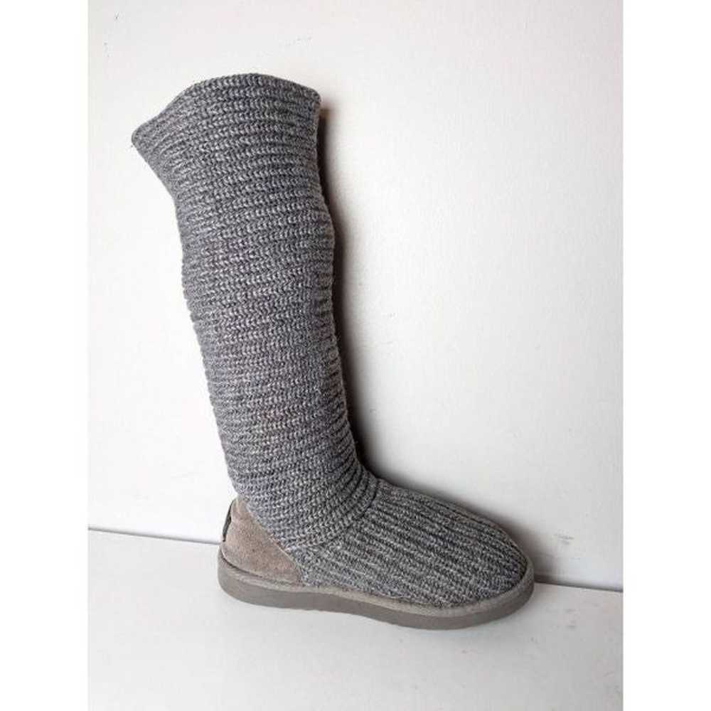 UGG Cardy Tall Knit Winter Boot Size 8 - image 5