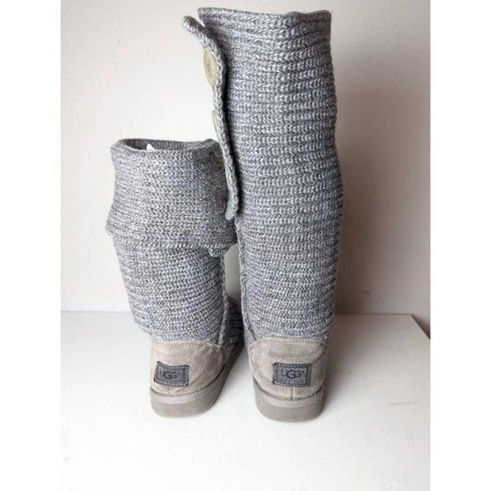 UGG Cardy Tall Knit Winter Boot Size 8 - image 6