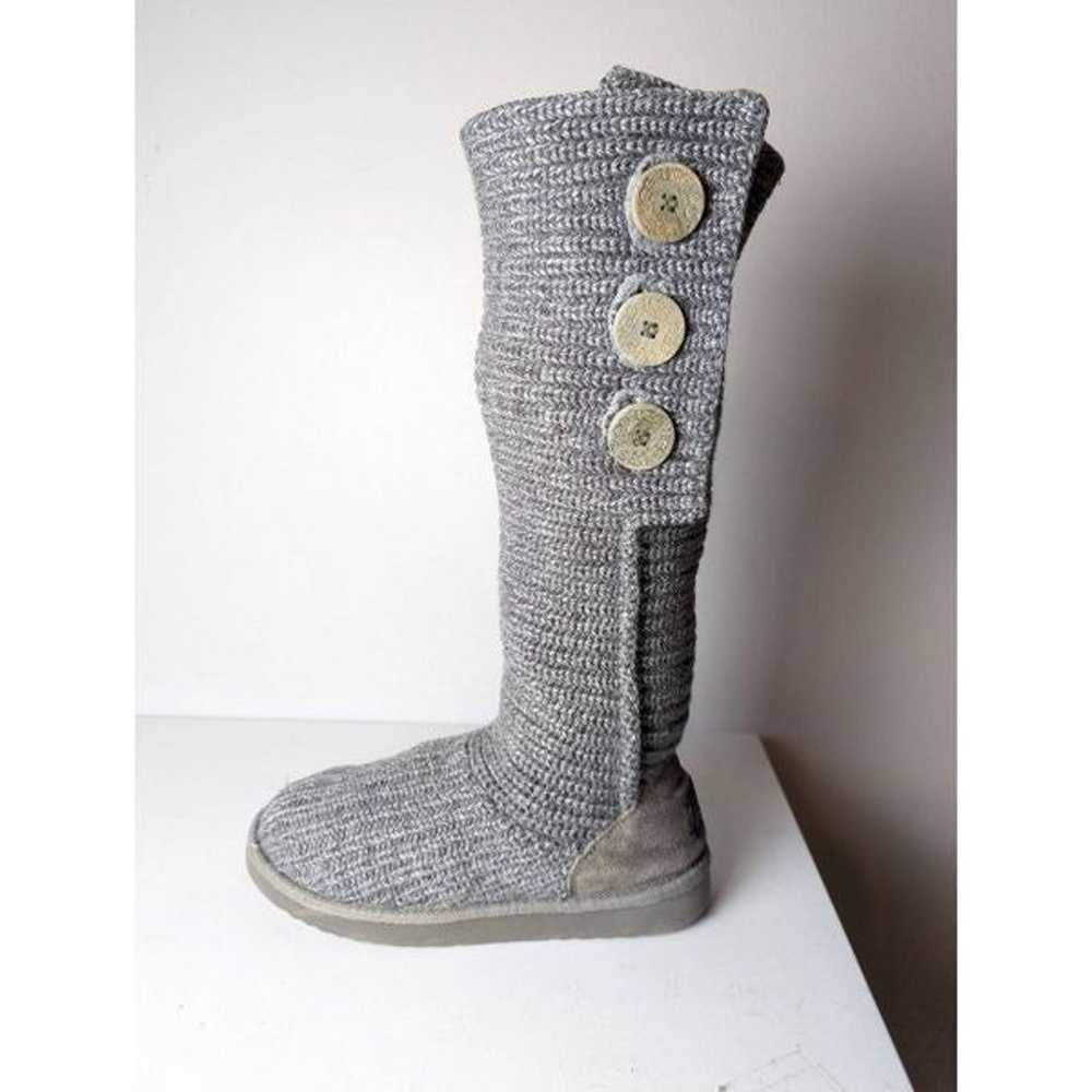 UGG Cardy Tall Knit Winter Boot Size 8 - image 8