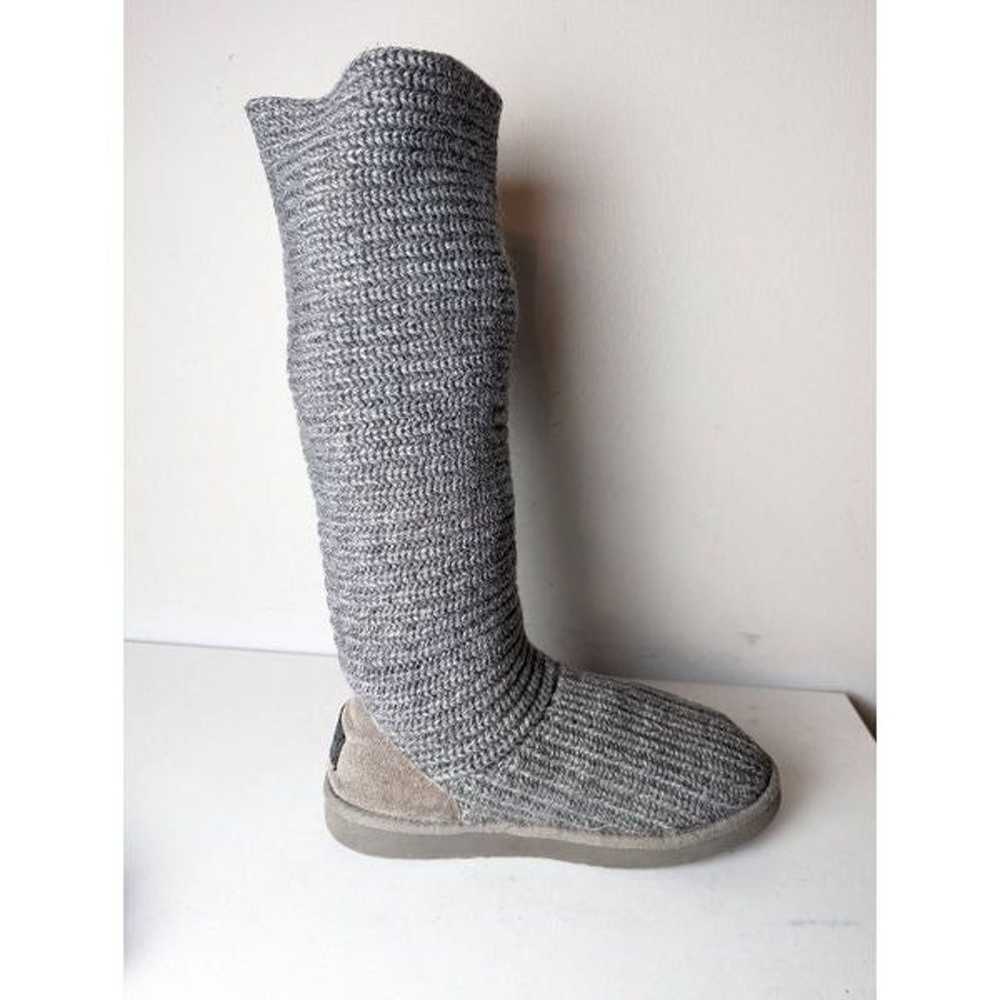 UGG Cardy Tall Knit Winter Boot Size 8 - image 9