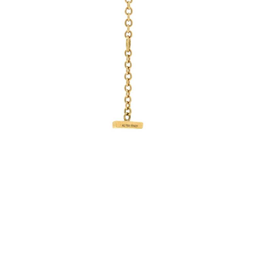 Tiffany & Co. T Smile Chain Bracelet 18K Yellow G… - image 4