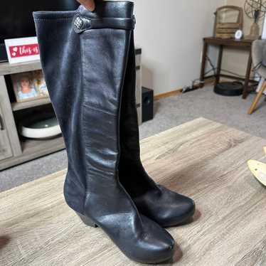 Dansko Tall Black Boots