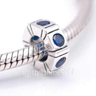 pandora Authentic PANDORA Trinity Blue CZ Spacer -