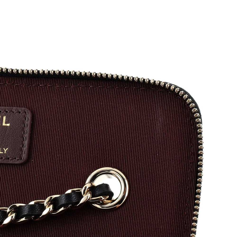 Chanel Classic Vanity Case with Chain Quilted Lam… - image 8