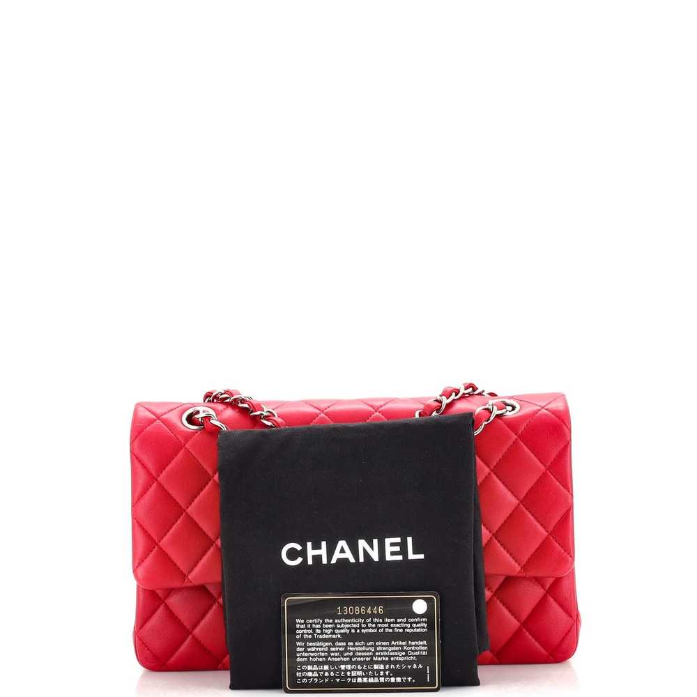 Chanel Vintage Classic Double Flap Bag Quilted La… - image 2