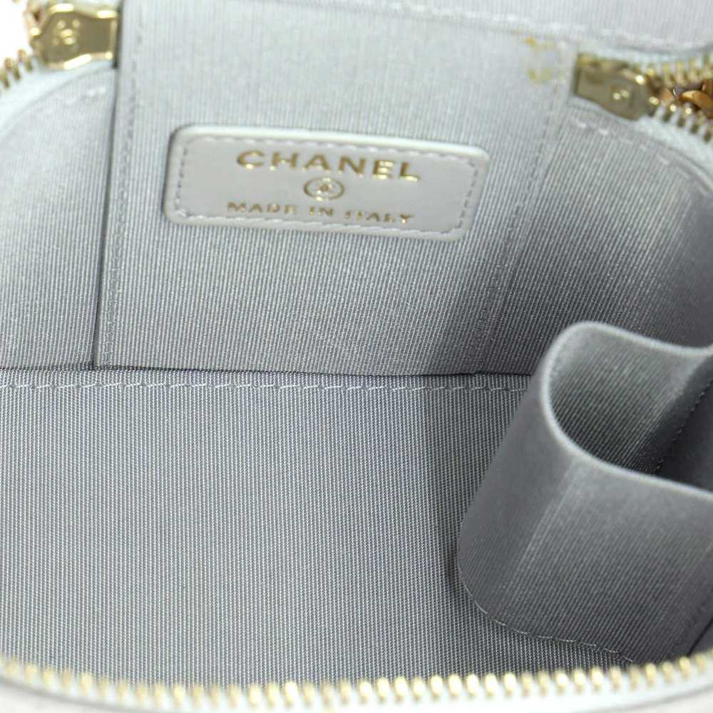 Chanel Classic Top Handle Vanity Case with Chain … - image 6