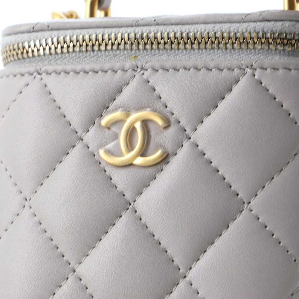 Chanel Classic Top Handle Vanity Case with Chain … - image 7