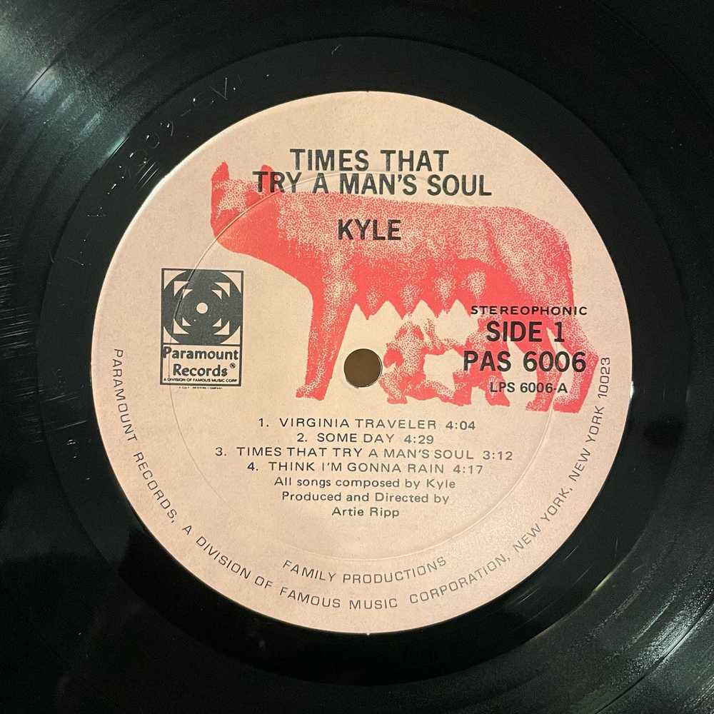 Blank Kyle - Times That Try A Man's Soul LP vinta… - image 3