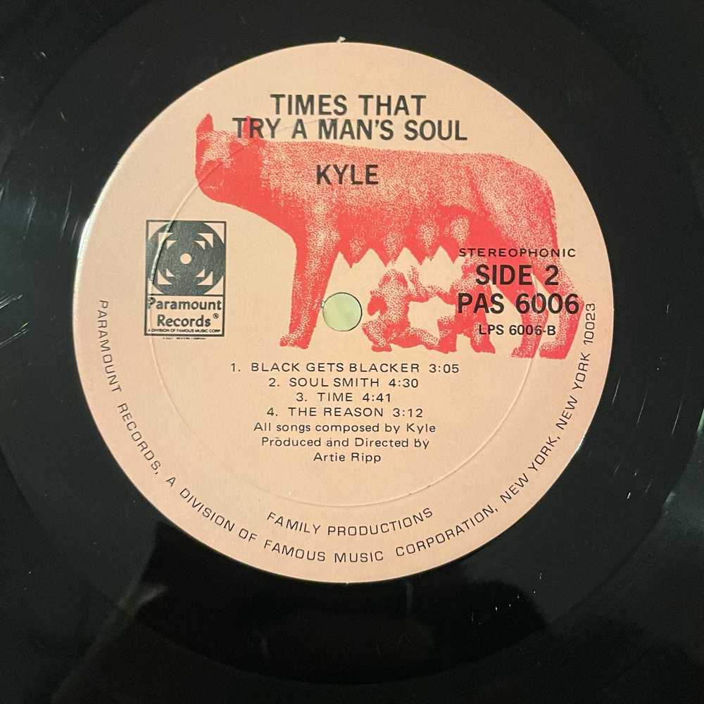 Blank Kyle - Times That Try A Man's Soul LP vinta… - image 4