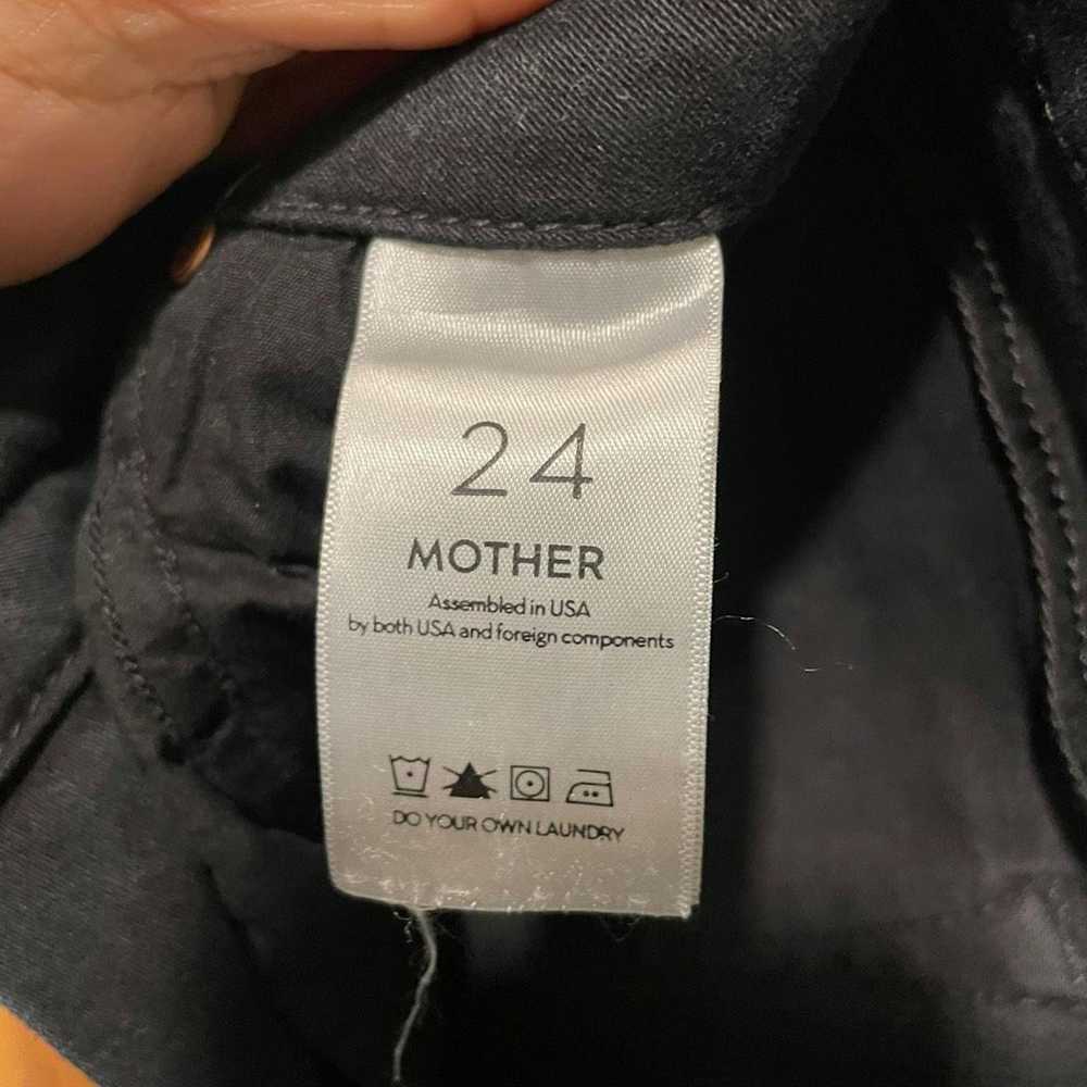Mother Denim Mother Denim Jeans Womens 24 Black M… - image 9