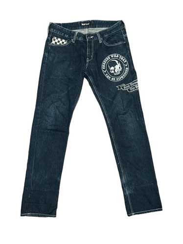 パンツ 00s skull denim archive japanese label japanese label 00s Archive skull denim pants