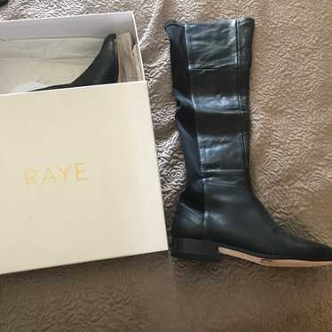 Over the knee leather Raye boots