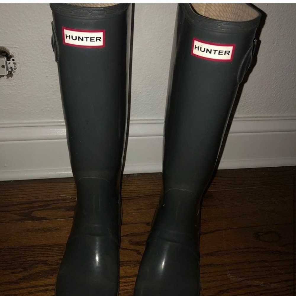 Hunter boots size 9 - image 4