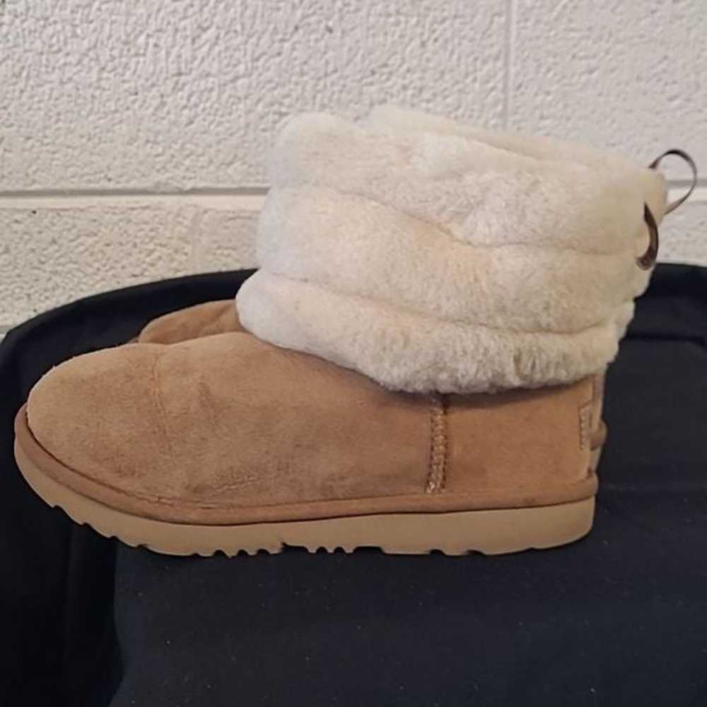 UGG Women's Tan Classic Fluff Mini Quilted Winter… - image 1