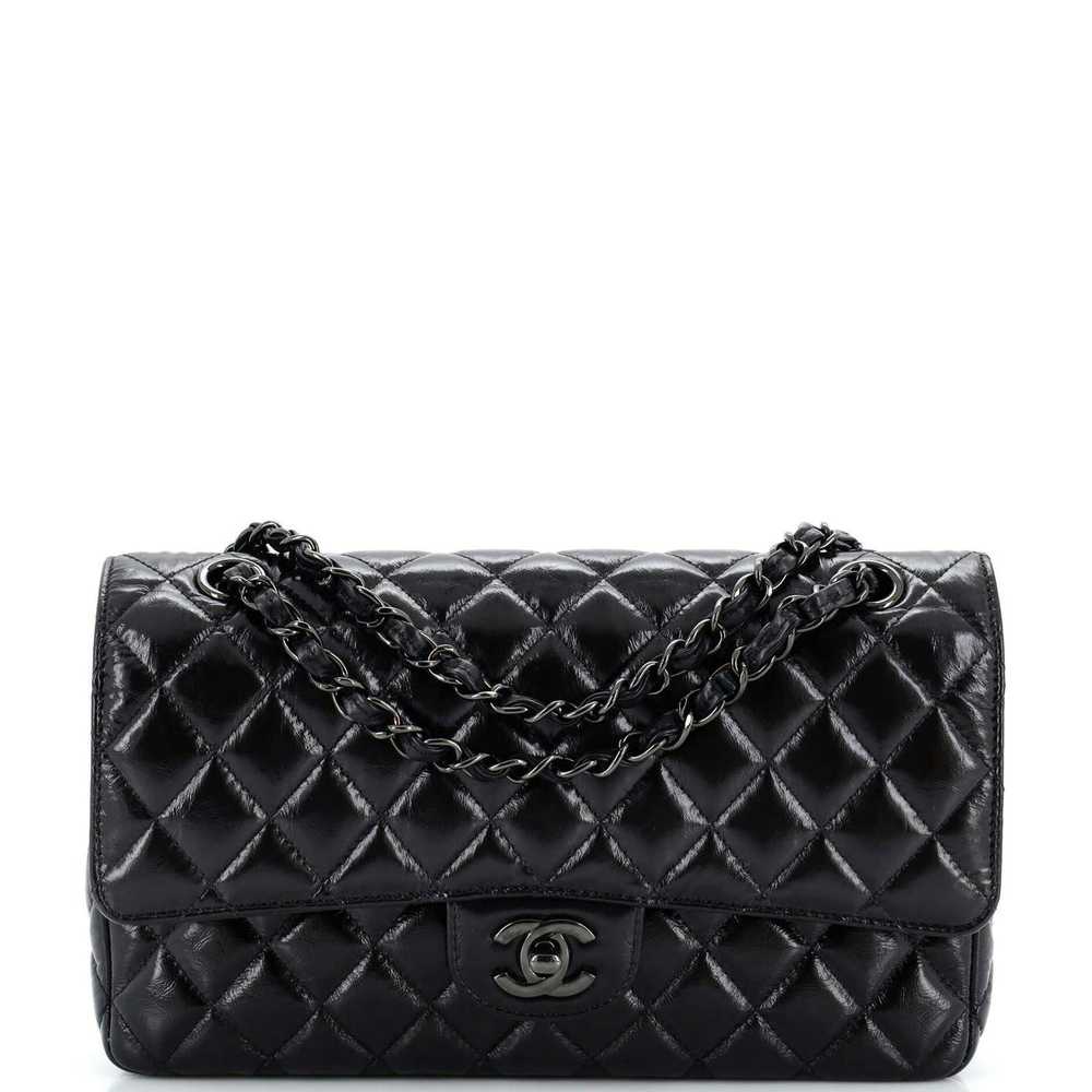 Chanel So Black Classic Double Flap Bag Quilted S… - image 1