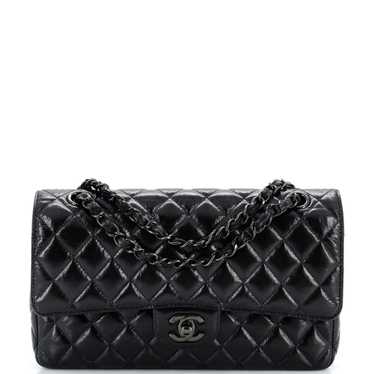 Chanel So Black Classic Double Flap Bag Quilted S… - image 1