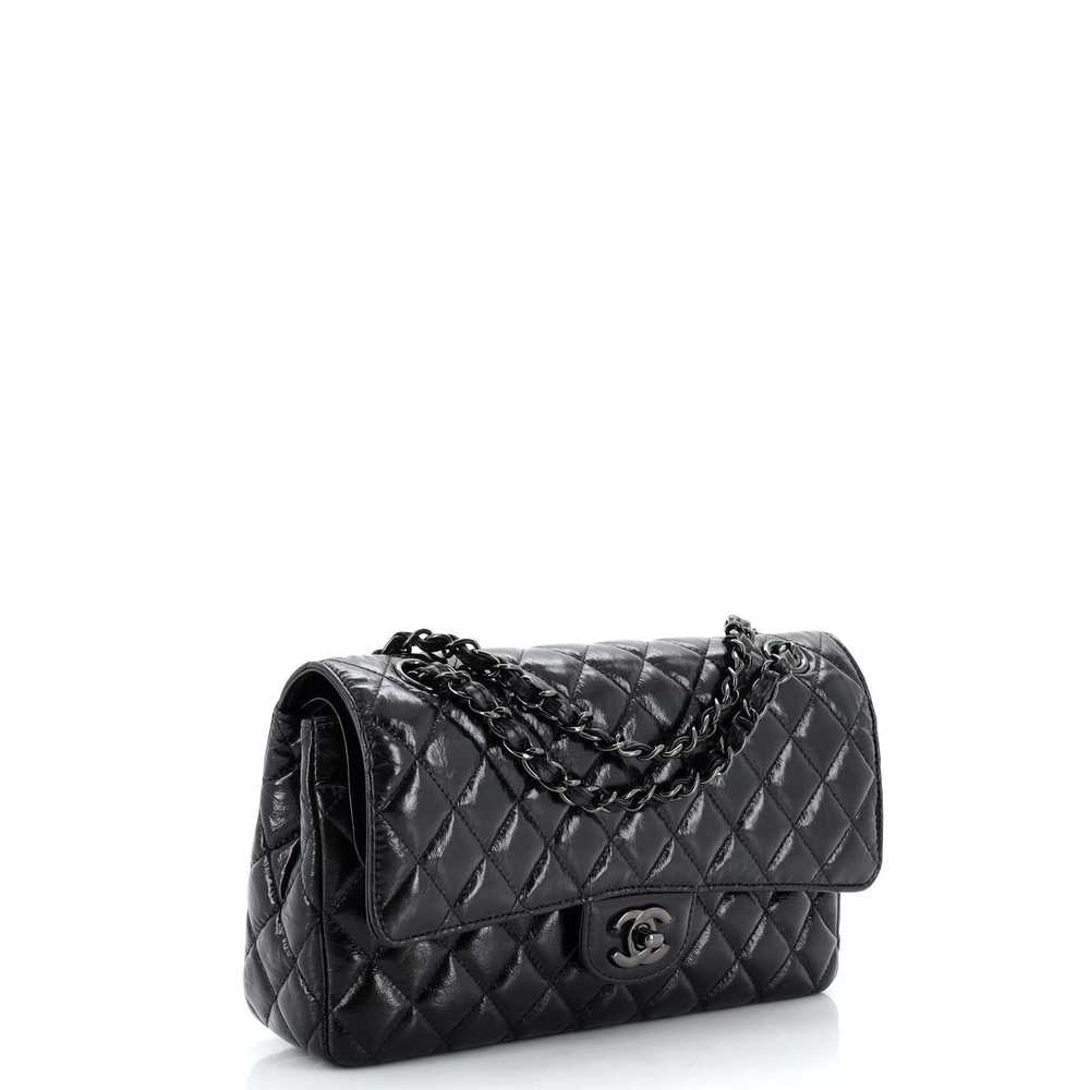 Chanel So Black Classic Double Flap Bag Quilted S… - image 2