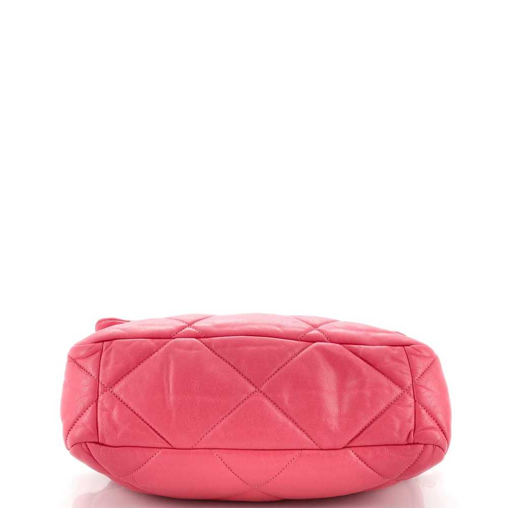 Chanel 19 Flap Bag Quilted Leather Large - image 4