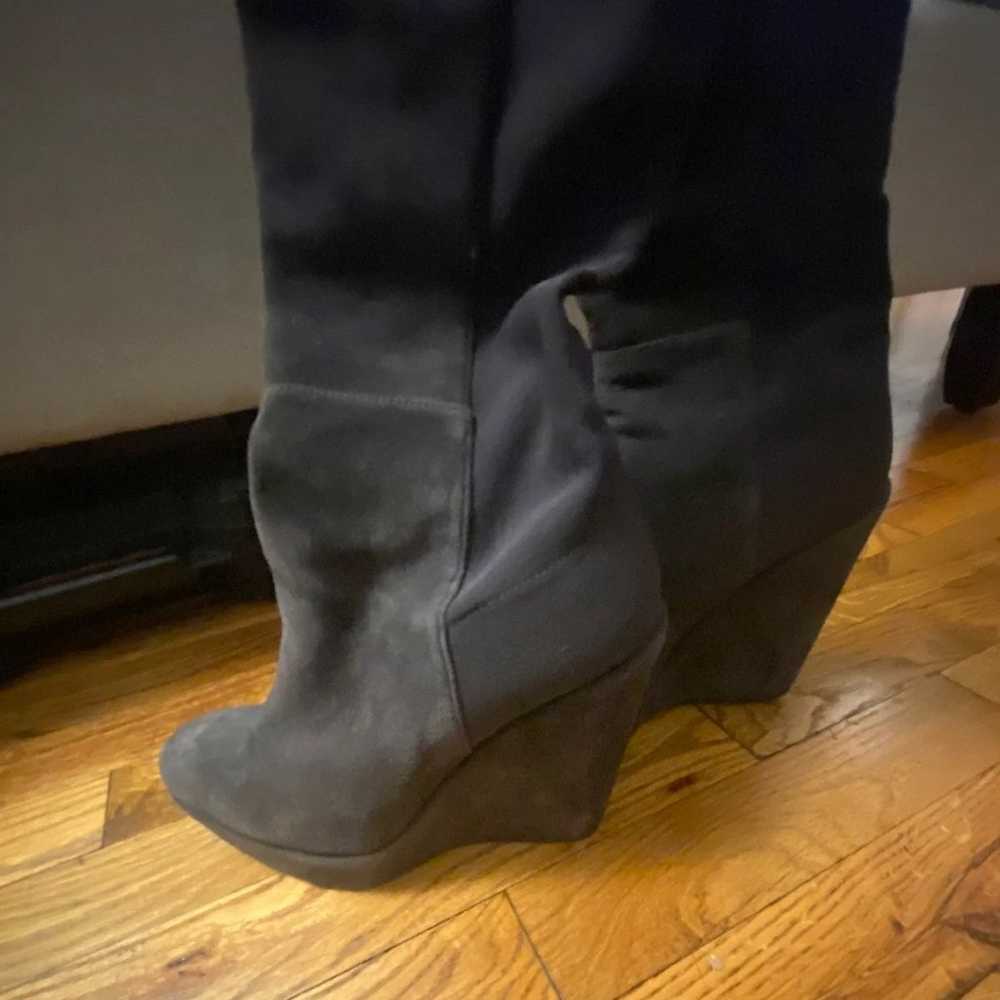 Stuart Weitzman thigh high suede boots - image 3