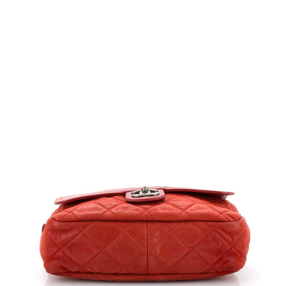 Chanel In The Mix Zip Flap Bag Quilted Iridescent… - image 4