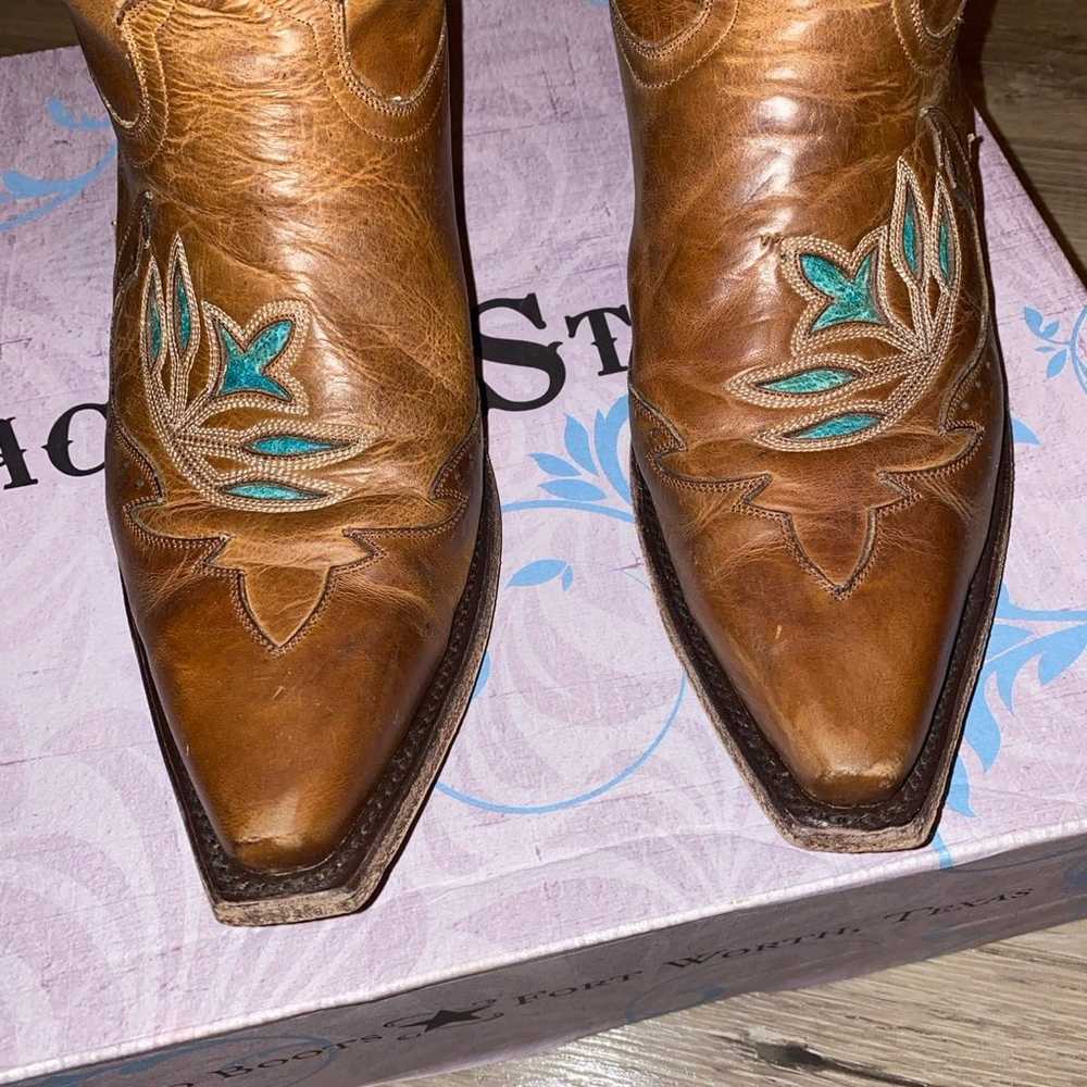 Black Star Hidalgo Cowboy Boot, Size 10 - image 5