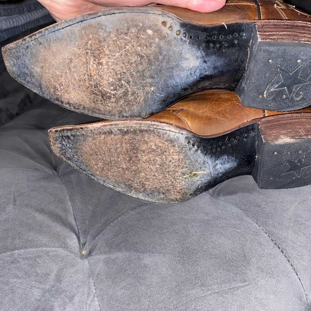 Black Star Hidalgo Cowboy Boot, Size 10 - image 9