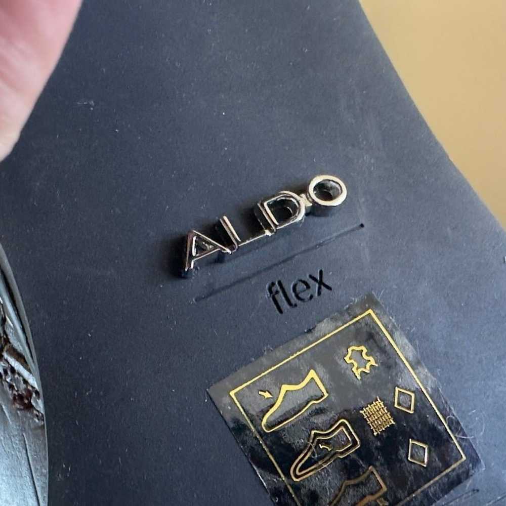 Aldo flex womens leather heal Boots like new  siz… - image 10