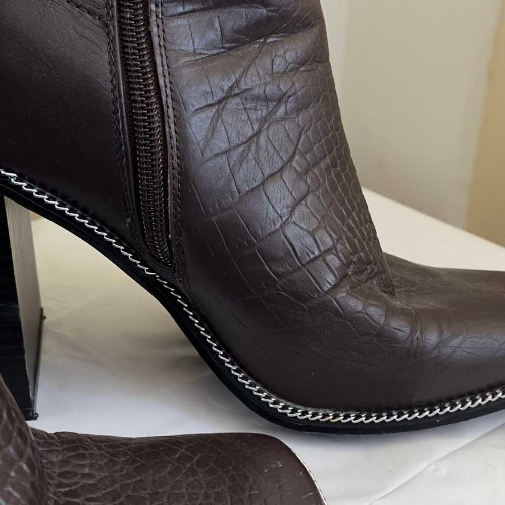 Aldo flex womens leather heal Boots like new  siz… - image 4