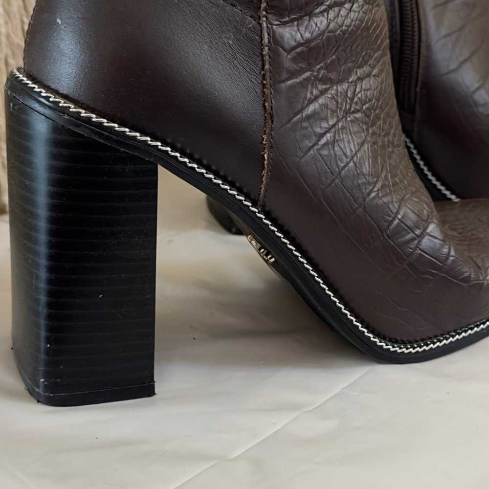 Aldo flex womens leather heal Boots like new  siz… - image 6